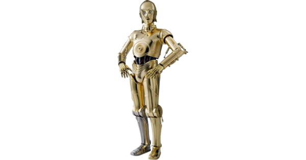 Rare Maquette version française star wars vintage droid robot c3po Z 6po meccano